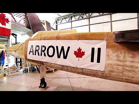 Mini Avro Arrow being built near Calgary
