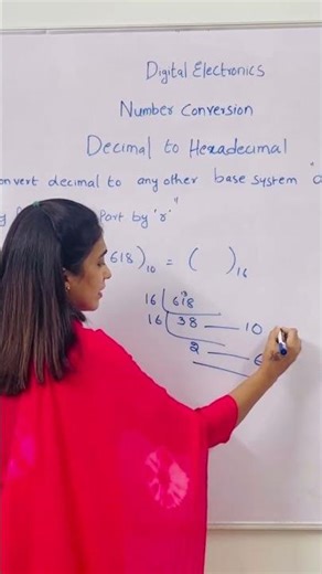 Decimal to hexadecimal