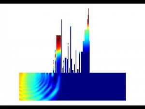 Seismic Wave Simulation COMSOL - Rayleigh Band Gaps Produced by Simulated Building Structures