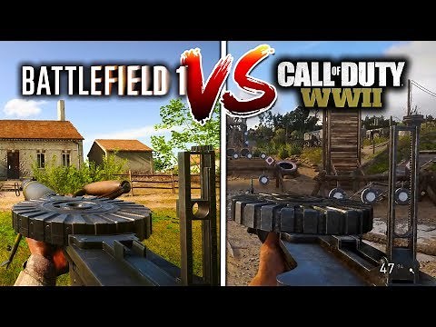BF1 Versus COD WW2 ALL GUNS COMPARED | Battlefield VS Call of Duty (WHO WON?)