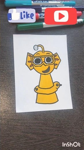 Draw INCREDIBOX SPRUNKI Bailey Phase😱#shorts#art#sprunki#incredibox#sprunkiincredibox#trending#fyp