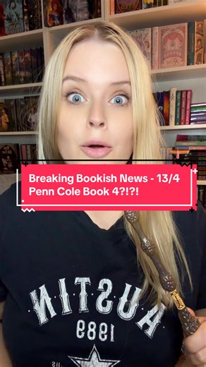 BREAKING BOOKISH NEWS 13/4 Author Penn Cole has wiped her Instagram and uploaded a countdown timer on her website. What does this mean?! Speculations are flying .. will we see Book 4 sooner rather than later in the Everflame series?! Stay tuned for more updates as they roll in 👀 News opening music credit - @this chubby boi 📖 ✈️🇦🇺 😂🫶🏻🫶🏻🫶🏻 #penncole #booktok #bookish #booknews #book