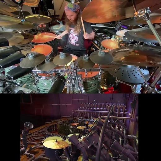 Covering Pipe Dream 2 by Animusic (clip 1) #drums #cover #music #animusic