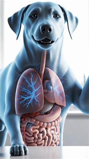 What Happens Inside a Dog’s Body When It Drinks Water? 💧🐶 | 8K Anatomy Animation