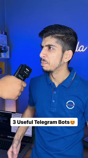 306K views · 3.6K reactions | These are 3 Useful Telegram Bots 烙 :...