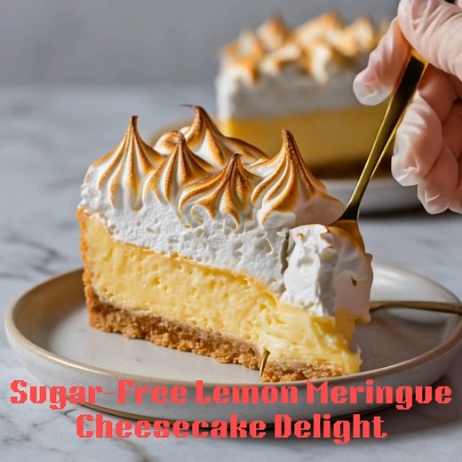 5.7K views · 83 reactions |  Sugar-Free Lemon Meringue Cheesecake...