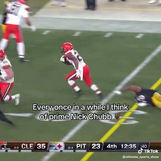 Nick Chubb's Memorable Moments in NFL Football