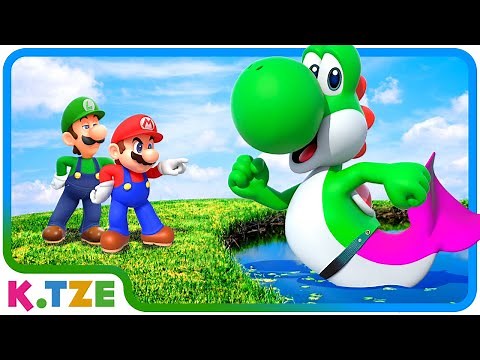 Yoshi MAGICALLY Became a MERMAID 🧜‍♀️😍 Super Mario Odyssey Story