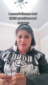 Learner's license test 2025 questions and answers #driving #educational #LanasDrivingSchool Eugene Pieterse | Lana's Driving School