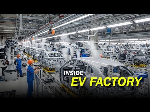 Inside a Modern EV | How Electric Cars Are Made in EV Manufacturing Process