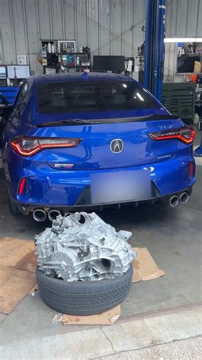 TLX Type S Transmission Swap #mechanic #shoplife #transmission #types