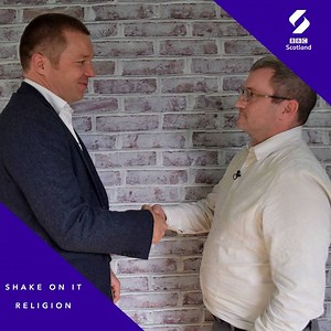 13K views · 43 reactions | Gordon and Stuart meet to discuss whether Scotland needs religion and whether we can be good without God. With Gordon a humanist and Stuart a believer will they be able to agree and shake on it? Shake on It streaming now on BBC iPlayer. | BBC Scotland | Facebook