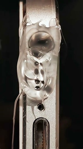 Cleaning Audio Jack With Hot Glue ! ASMR