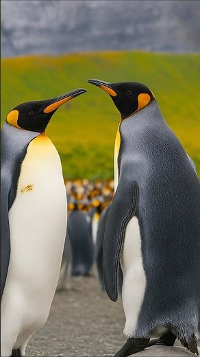 Relaxing Penguins in the Wild | Gentle Penguin Sounds & Snowy Ambience for Sleep, Mindfulness🐧🐧🤍