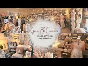UPDATED CRAFT ROOM TOUR VIDEO 2025