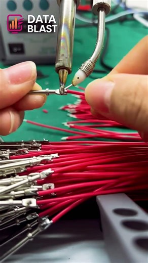 Satisfying Wire Soldering ASMR #shorts