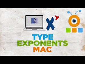 How to Type Exponents on a macOS | How to Create Exponents on a macOS