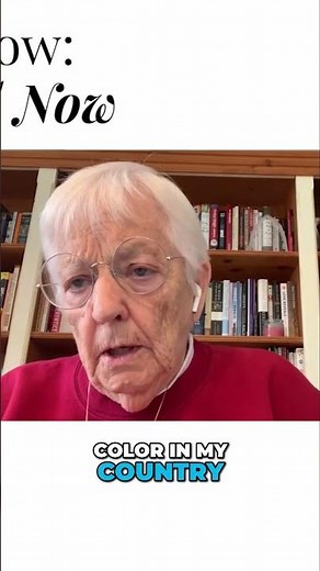 Jane Elliott talks "brown eyes, blue eyes" experiment