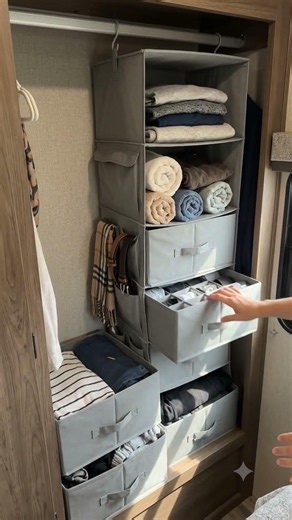 Fix Tiny RV Closets With This Easy Hack! #shorts