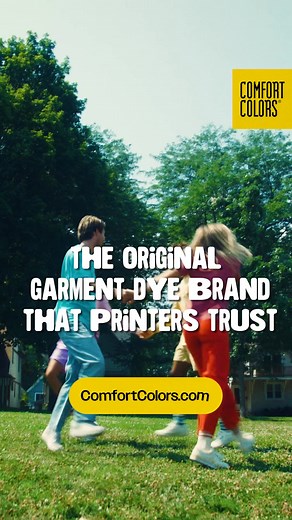 1.9K views | Celebrating 50 years of the original garment dye brand. Comfort Colors has been the printer’s go-to blank, delivering bold hues and timeless neutrals. The original garment dye brand that printers trust. | Comfort Colors | Facebook