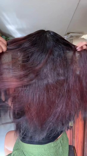 Tutorial in comment section. #straighthair #hairrebonding | Jhenna Cariñosa