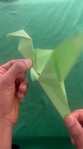 Tiny Paper Bird With Big Energy
