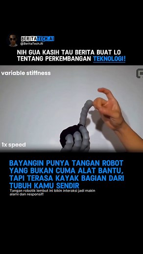 13K views · 24 reactions | "Tangan Robot Ini Lentur Kayak Jari Kamu...