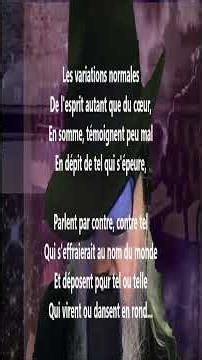 Verses in Assonance - Paul Verlaine read by Yvon Jean