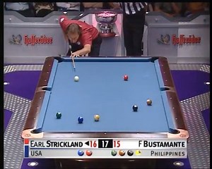 3.7M views · 10K reactions | #OnThisDay in 2002.. Earl Strickland put his name in the history books once again with a third #WorldPoolChampionship title victory when he beat Francisco Bustamante 17-15! No male player has ever won more World Pool Championship titles than Earl 'The Pearl' Strickland! | Matchroom Pool | Facebook