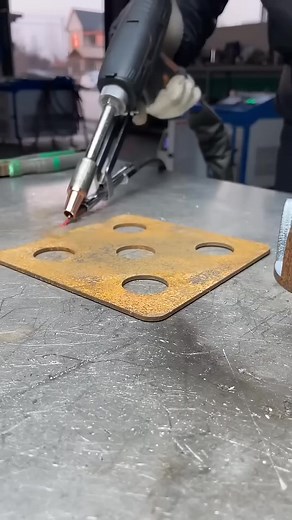 Handheld Laser Welding Machine ｜ Simple Operation for Seamless Welds in One Step | The Trailblazer | Facebook