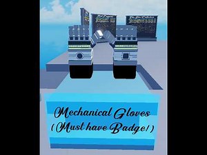 Roblox Thanos Simulator | How to get the Mechanical Gloves (Updated video)