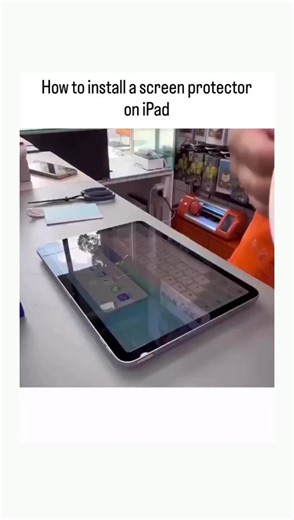 FULLY FUN on Instagram: "The video tutorial demonstrates a hack where cling wrap is pressed onto the iPad screen to electrostatically attract and remove microscopic dust particles before applying a tempered glass protector, resulting in a bubble-free installation. - Released on Christmas Day 2025 by tech enthusiast @cemburuya, the post exploded to 1.6 million views overnight, fueled by holiday gifting trends for Apple devices. - User feedback on Reddit and similar forums validates the method’s e