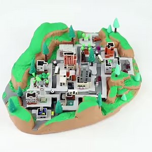 71K views · 960 reactions | In today's polymer clay tutorial, we will create Tilted Towers from Fortnite. | ClayClaim | Facebook