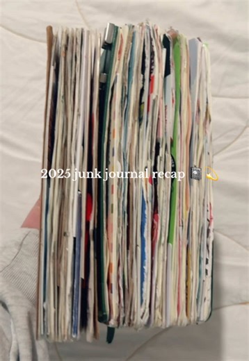 Recap of My 2025 Junk Journal Journey
