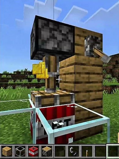 Minecraft TNT Moment ☠️ #minecraft #shorts #moment