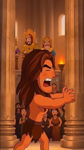 The Loudest Revenge in the Bible—Samson Brought the House Down! - animated bible stories