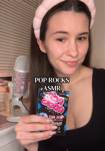 This was interesting lol I love blue raspberry!! What’s your favorite flavor candy? 🤣🦋🌀🩵🫐 #askrcandy #candyasmr #poprocks #asmr #crunchyasmr