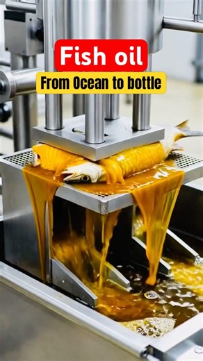 How Fish Oil Capsules Are Made 🐟💊 From Ocean to Bottle!