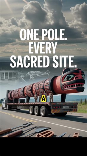 Lummi Nation's Red Road Totem Pole Journey Lummi Nation carved 24-foot totem pole and traveled to threatened sacred sites across America from 2021-2024. Red Road to DC journey united Indigenous protection movements nationwide. Indigenous land back, Native American history, Native victories, Indigenous sovereignty, Sacred site protection, Land back movement, Cultural preservation #NationalParksUncovered #NativeWins #LandBack #LummiNation #TotemPole