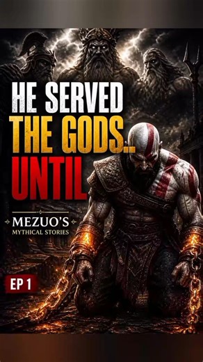 KRATOS – EP 1 | Before He Became the God Killer #kratos #godofwar #mythicalstories #greekmythology