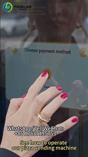 Operate An Pizza Vending Machine Conveniently!