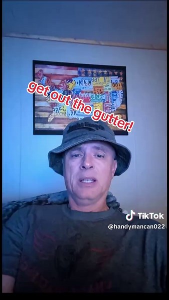 Get your mind out the gutter! Gutter advertisment! #handyman #gutters #contractor #construction #builder