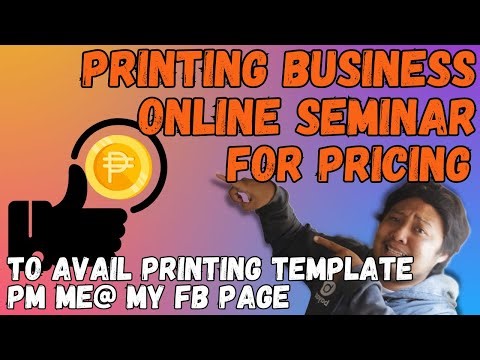 UPDATED PRICING FOR PRINTING BUSINESS | DOCUMENT | STICKER | PHOTO PRINTING | REF MAGNET | BIZ CARD