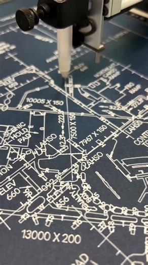 Drawscape on Instagram: "🛍️ Shop Airport Diagram Art (ORD Chicago) Build your own custom blueprint art @ https://www.drawscape.io Experience the intricate layout of Chicago O'Hare International Airport like never before! 🖊️ Our vintage pen plotter meticulously draws each line on premium Hemptone paper, capturing the complexity and beauty of ORD's design. Perfect for aviation enthusiasts and art lovers alike. ✈️ #aviationart #penplotter #blueprintart #plotterart #avgeek"