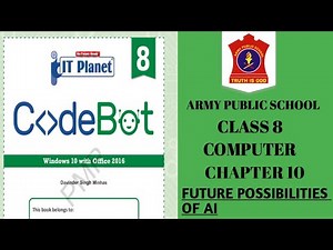 APS class 8 Computer | Chapter 10 | FUTURE POSSIBILITIES OF AI (EXERCISE) ‪@nksclasses‬