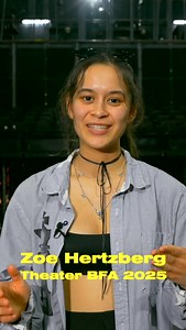 California Institute of the Arts on Instagram: "Classes by day, rehearsals by night. Recent grad Zoe Hertzberg (Theater BFA 25) shares what really goes down behind-the-scenes as a CalArts acting student."