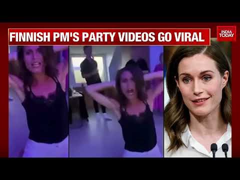 Finland PM Viral Video: Sanna Marin Party Video Sparks Row; Finnish PM Appears To Be Drunk