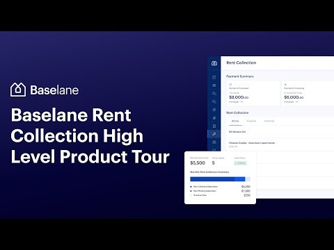 Baselane Rent Collection: High Level Product Tour