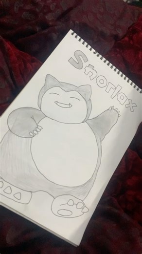snorlax drawing #pokemon #anime #pikachu