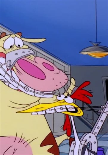 Cow and Chicken S02:E07 - Cow and Chicken Reclining/Orthodontic Police/I Am My Lifetime